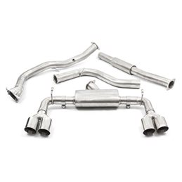 Ligne d'échappement (De-Cat et Resonateur) Impreza STI Turbo (Hatchback) 08-11 cobra sport