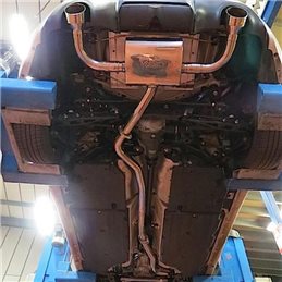 Silencieux et Intermédiaire (sans résonnateur) GT86