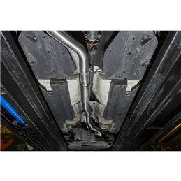 Ligne d'échappement (avec catalyseur sport et sans résonateur) WRX / STI 2.5 14-19 cobra sport