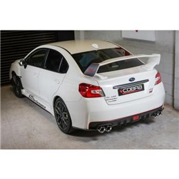 Ligne d'échappement (avec catalyseur sport et sans résonateur) WRX / STI 2.5 14-19 cobra sport