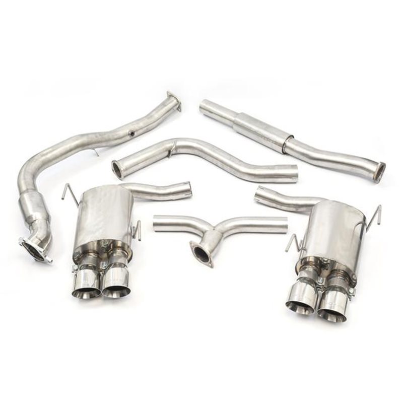 Ligne d'échappement (avec catalyseur sport et résonateur) WRX / STI 2.5 14-19 cobra sport