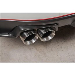 Ligne d'échappement (avec catalyseur sport et résonateur) WRX / STI 2.5 14-19 cobra sport