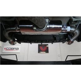 Silencieux (Type course - Plus bruyant) MX-5 Mk3 (NC) 1.8L & 2.0L cobra sport