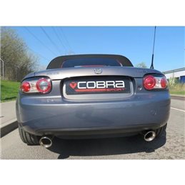 Silencieux (Type route - Moins bruyant) MX-5 Mk3 (NC) 1.8L & 2.0L cobra sport