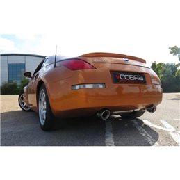 Silencieux et intermédiaire (avec résonnateur) 350Z cobra sport