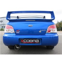Silencieux (type course) Impreza Turbo 93-00 cobra sport