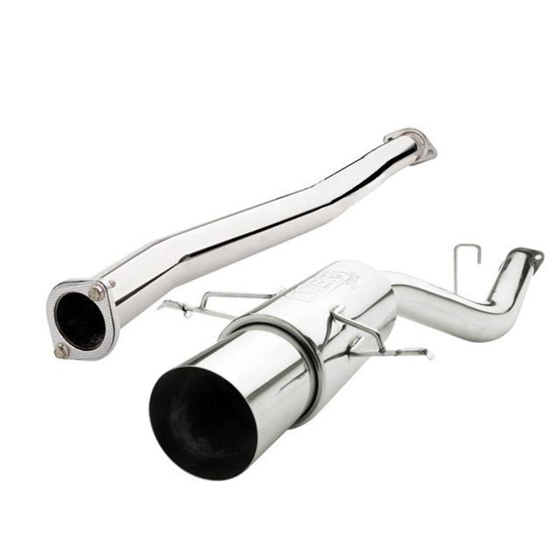 Silencieux et Intermédiaire 76mm (type course - sans résonateur) Impreza Turbo 93-00 cobra sport
