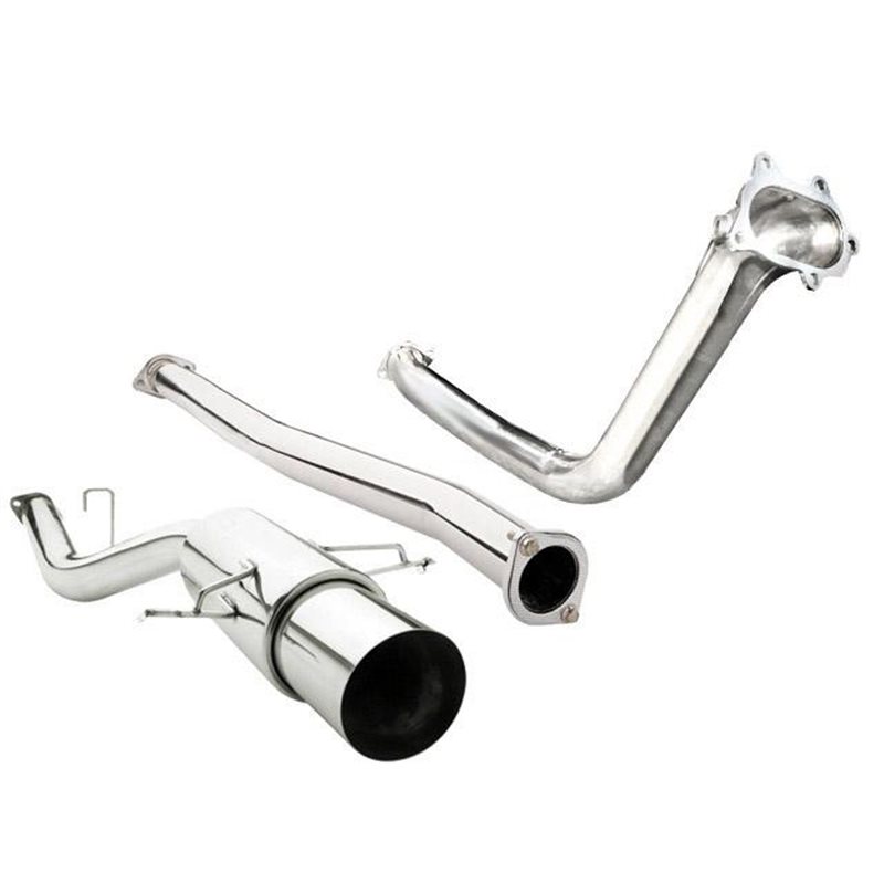 Ligne d'échappement (Race type) (De-Cat et sans résonateur) Impreza Turbo 93-00 cobra sport
