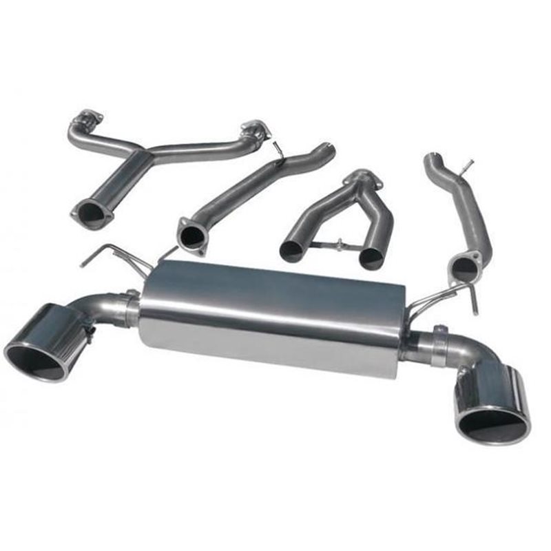 Ligne échappement (Y pipe, silencieux et intermédiaire) 370Z COBRA SPORT