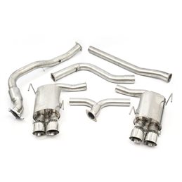 Ligne d'échappement (avec catalyseur sport et sans résonateur) WRX / STI 2.5 14-19 COBRA SPORT