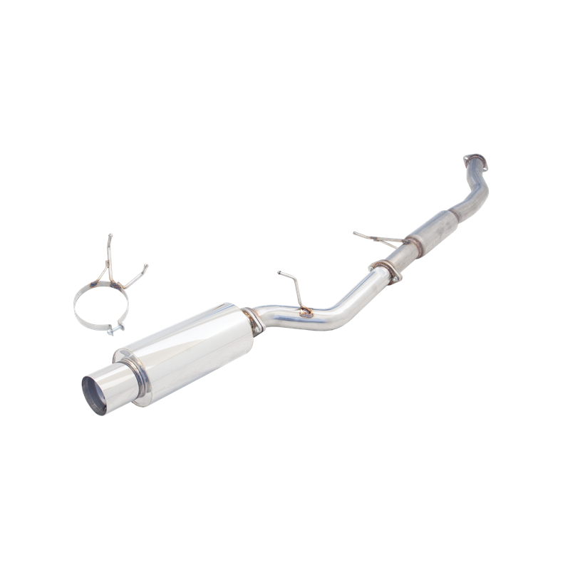 Silencieux et Intermédiaire Inox 76mm Nissan 240sx (s13) 1989-1994