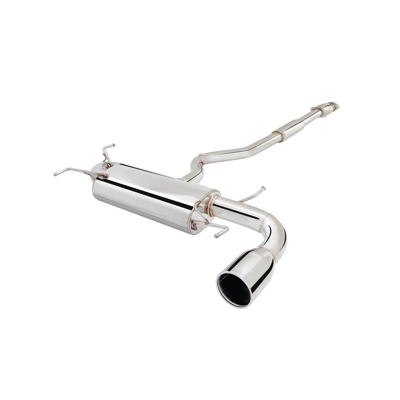 Silencieux et Intermédiaire Inox 76mm Subaru WRX Hatch-Back 2007-2011 XFORCE