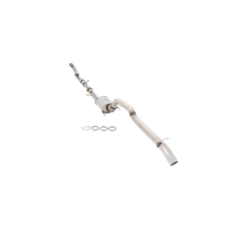 Ligne Echappement Inox avec catalyseur métallique Toyota Hilux 05- Turbo Diesel