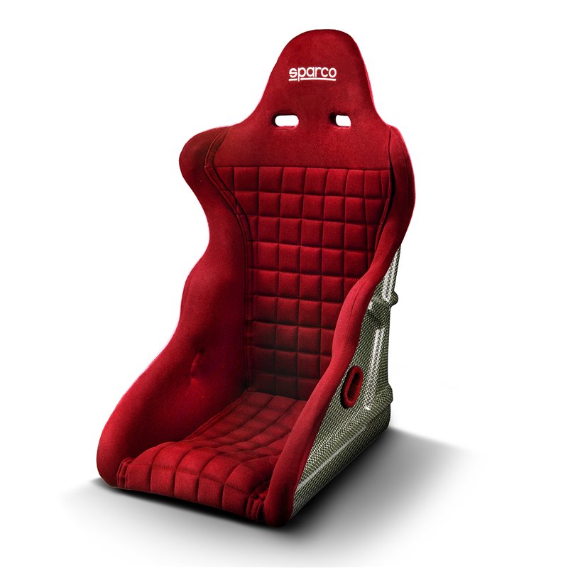 Siège Baquet SPARCO Legend en Carbone Kevlar - Rouge (FIA)