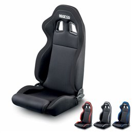 Siège Baquet SPARCO R100 - Noir / Rouge