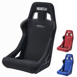 Siège Baquet SPARCO Sprint L - Noir (FIA) 