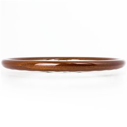 Volant Nardi Classic ND36, Bois, Branches Chromées, Tulipé 40mm, Ø36 cm