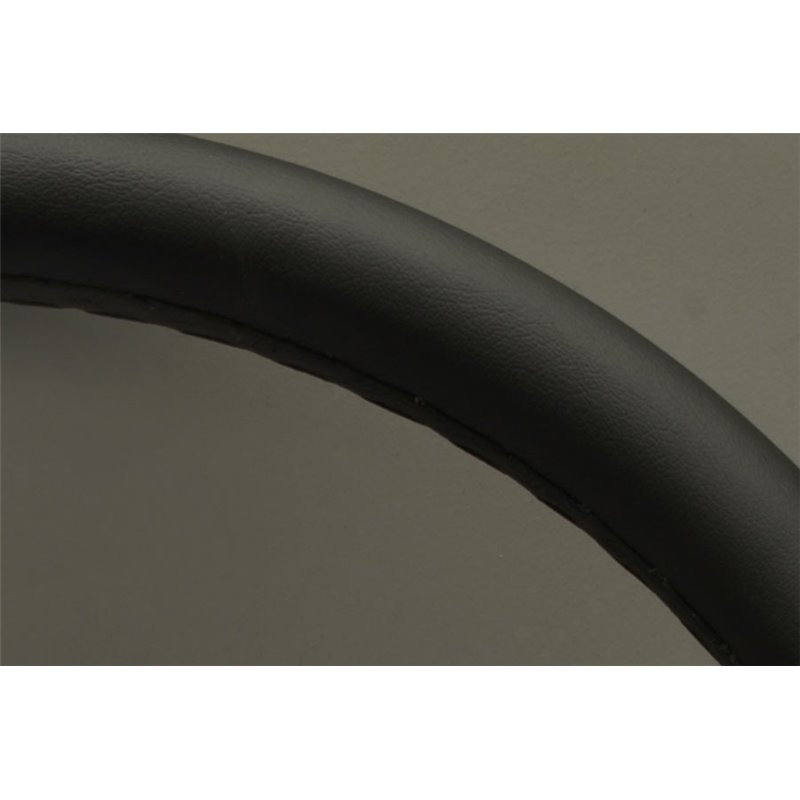 Volant Nardi Classic ND36, Cuir Noir, Branches Alu, Coutures Grises, Tulipé 40mm, Ø36 cm, Centre Noir