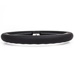 Volant Nardi Competition, Cuir Noir Perforé, Branches Alu, Coutures Grises, Tulipé 40mm, Ø33 cm