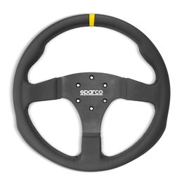 Sparco R350 Flat Steering Wheel, Leather