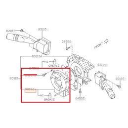 Capteur d'angle SUBARU STI 2015-2021