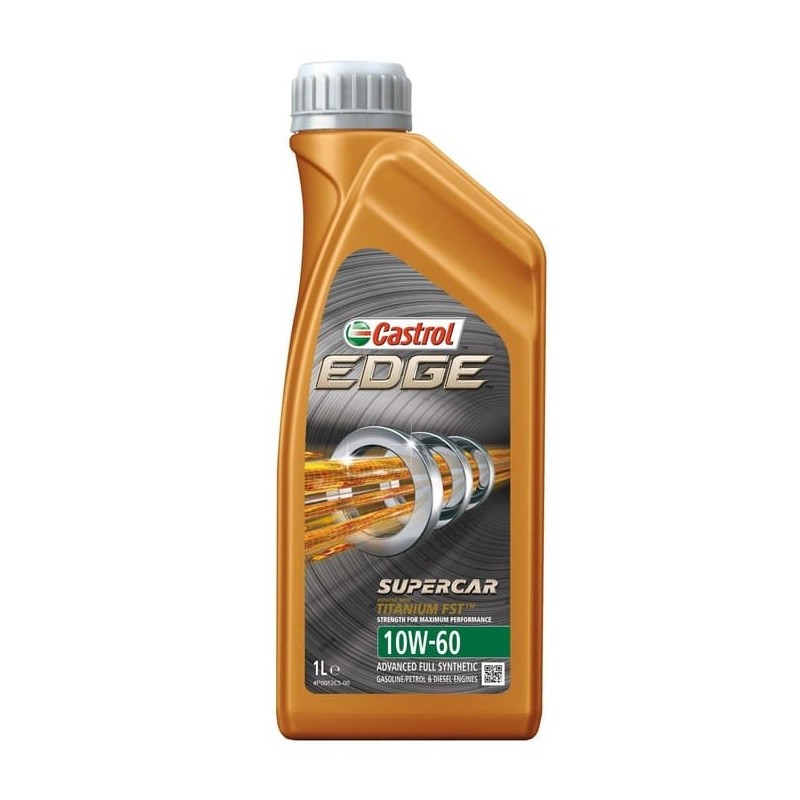 Huile moteur CATROL EDGE Titanium FST 
SUPERCAR 10W60 - Bidon 1L