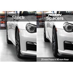 Elargisseurs Voies PERRIN 5x100 / +25mm GT/WRX/STI 1993-2011 BRZ 2011-2021