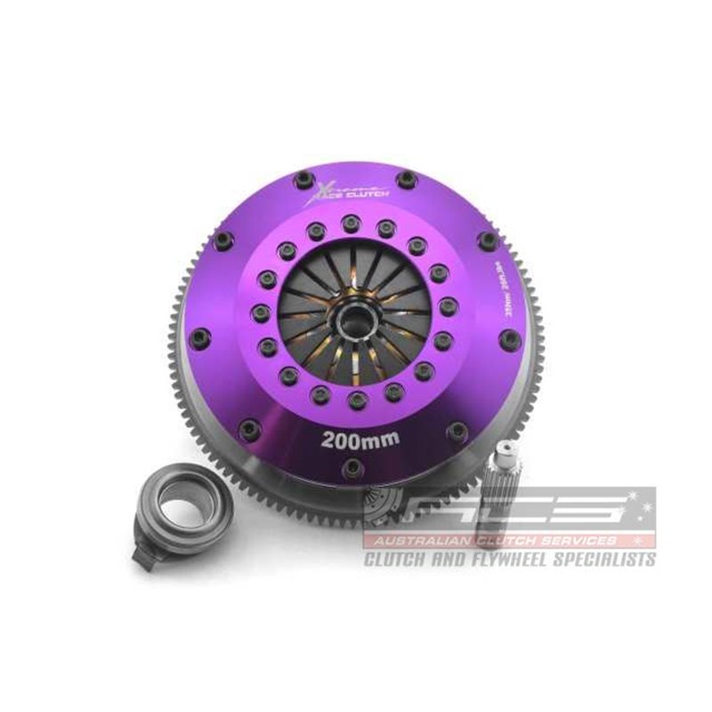 Xtreme Performance - Kit Embrayage bi disque céramique rigide 200 mm, volant moteur inclus Motorsport Kits MAZDA FAMILIA 1.8 16V