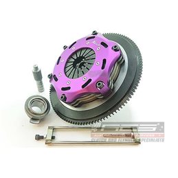 Xtreme Performance - Kit Embrayage bi disque céramique rigide 184 mm, volant moteur Motorsport inclusKits MITSUBISHI LANCER EVO 