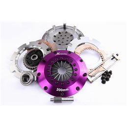 Xtreme Performance - Kit Embrayage bi disque céramique à ressort 200 mm, volant moteur Motorsport inclusKits MITSUBISHI LANCER E