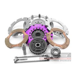 Xtreme Performance - Kit Embrayage bi disque céramique à ressort 200 mm, volant moteur Motorsport inclusKits MITSUBISHI LANCER 2