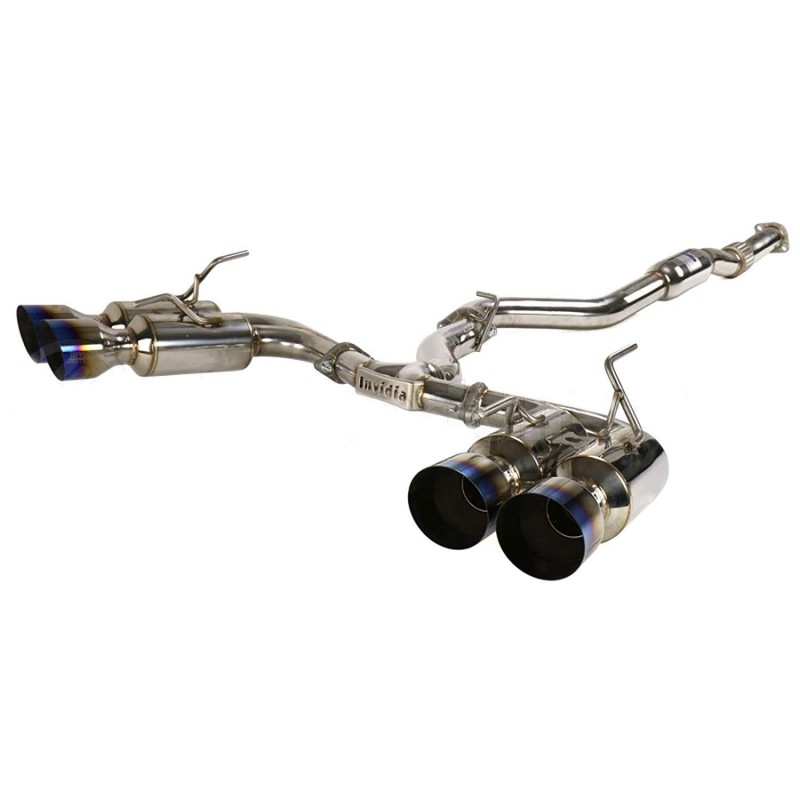 Silencieux et intermédiaire GEMINI R400 Titan INVIDIA WRX/STI 2008-2014 - 5 portes