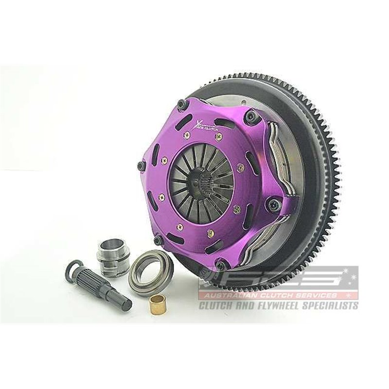 Xtreme Performance - Kit Embrayage bi disque céramique rigide 184 mm, volant moteur Motorsport inclusKits NISSAN 180 SX 1.8 Turb