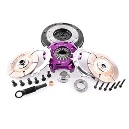 Xtreme Performance - Kit Embrayage bi disque céramique rigide 184 mm, volant moteur Motorsport inclusKits NISSAN SKYLINE 2.5 140
