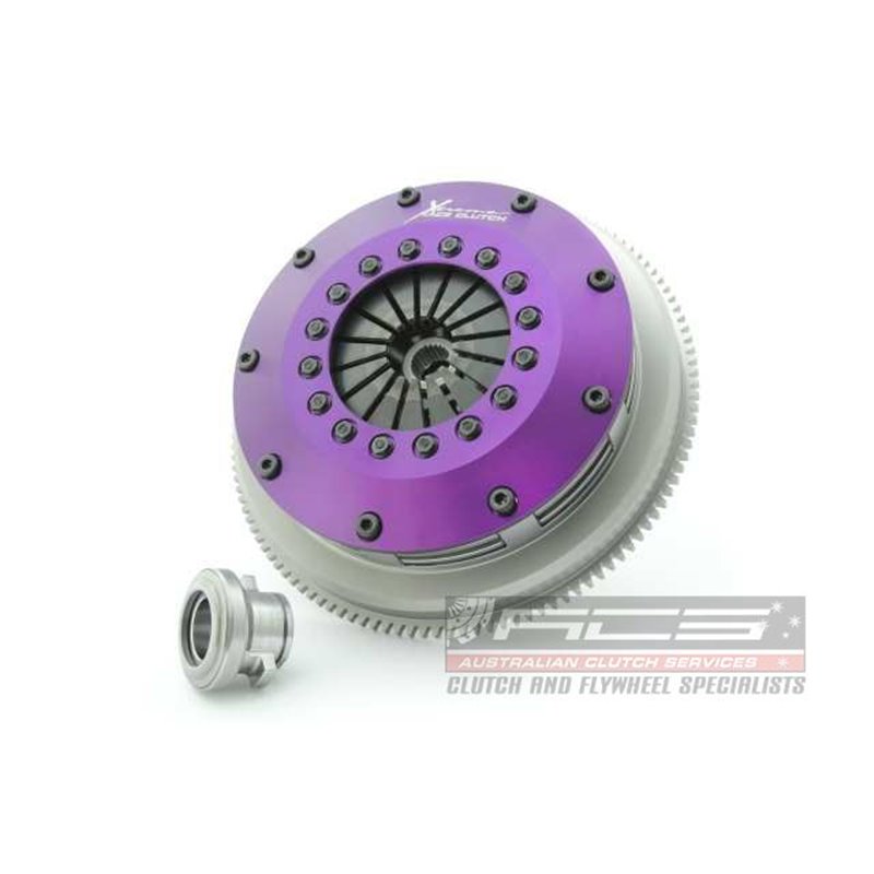 Xtreme Performance - Kit Embrayage bi disque céramique à ressort 200 mm, volant moteur Motorsport inclusKits NISSAN SKYLINE 3.0 