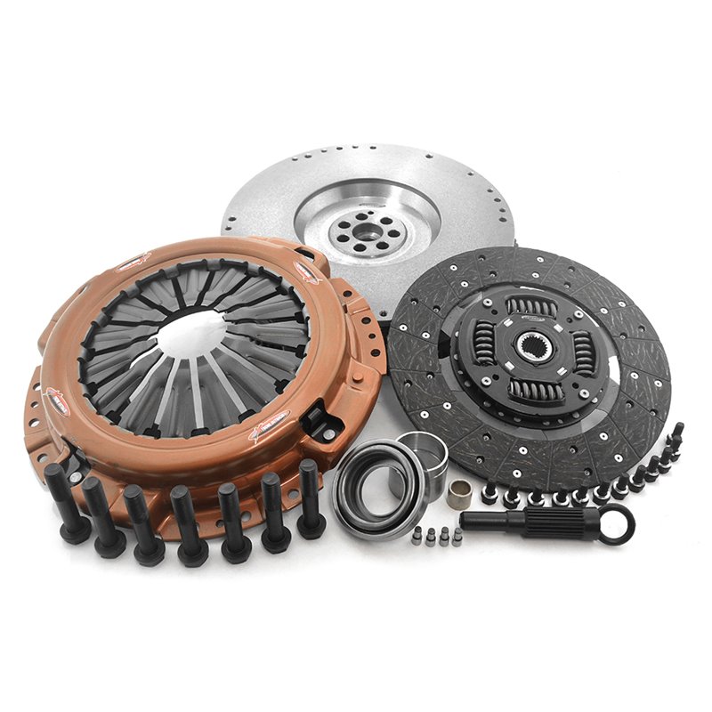 Xtreme Outback - Heavy Duty Organic Clutch Kit Incl Flywheel Stage 1 NISSAN TERRANO II 3.0 DiTD 4WD 125KW (1997-2004)