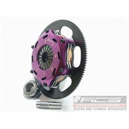 Xtreme Performance - Kit Embrayage bi disque céramique rigide 184 mm, volant moteur inclus HONDA CIVIC 2.0 i Sport 118KW (2001-2