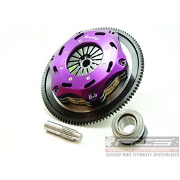 Xtreme Performance - 184mm Rigid Ceramic Twin Plate Clutch Kit Incl Flywheel HONDA CRX 1.6 i 16V (AS) 92KW (1986-1987)