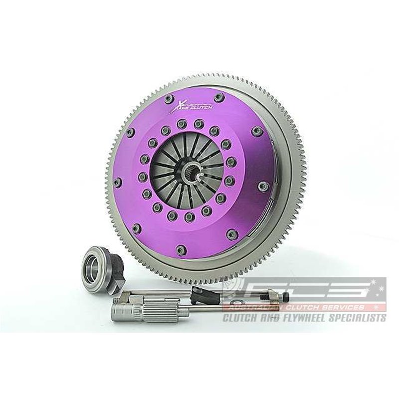 Xtreme Performance - Kit Embrayage bi disque céramique rigide 200 mm, volant moteur Motorsport inclusKits SUBARU FORESTER 2.0 AW