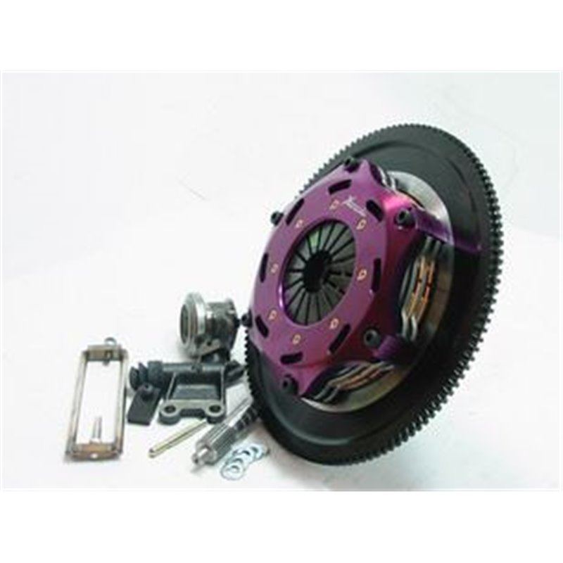 Kit Embrayage XTREME CLUTCH bi disque céramique rigide 184 mm, volant moteur Motorsport inclusKits SUBARU BRZ 2.0 147KW (