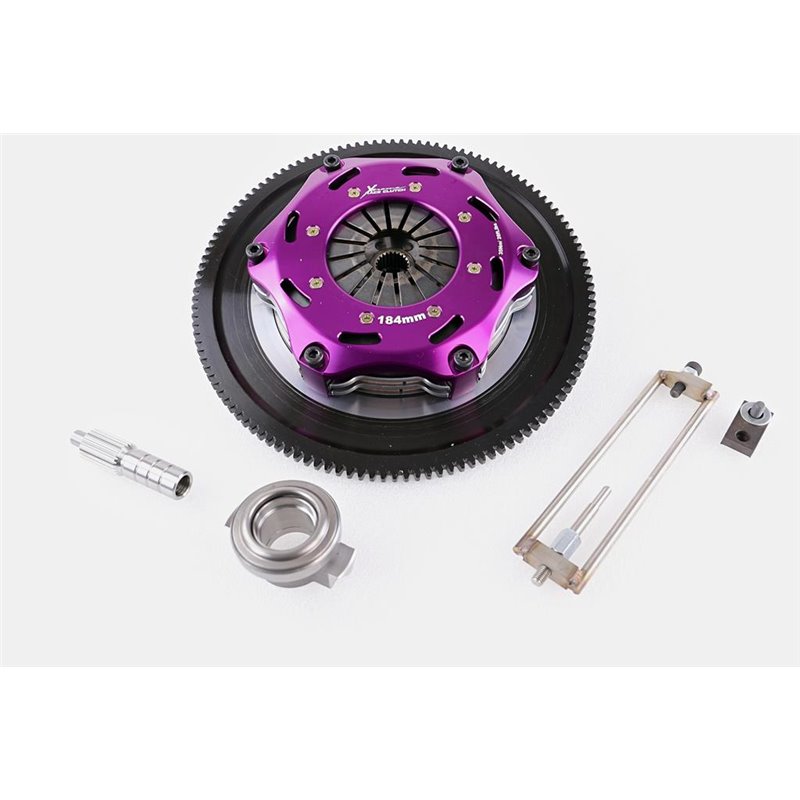 Xtreme Performance - Kit Embrayage bi disque céramique rigide 184 mm, volant moteur Motorsport inclusKits SUBARU LIBERTY 2.0 AWD