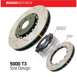 Disques DBA 5000 Series Bol Alu T3 Rainuré - Avant 326mm
STI 2001-2017