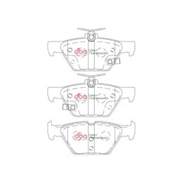Plaquettes de frein Arrière DBA Type SP SUBARU Forester 2.0L hybrid 2019-