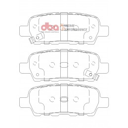 Plaquettes de frein Arrière DBA Type XP NISSAN X-Trail 2.5L 2002-2007