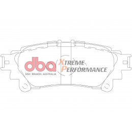 Plaquettes de frein Arrière DBA Type XP TOYOTA Fortuner 2.7L 2016-