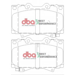 Plaquettes de frein Avant DBA Type SP TOYOTA Landcruiser 4.2L D 2006-