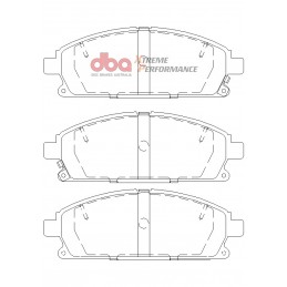Plaquettes de frein Avant DBA Type XP NISSAN X-Trail 2.0L 2001-2007